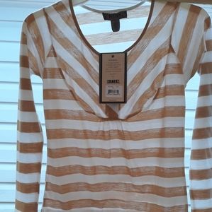 New with tags womens long sleeve top